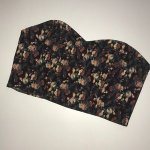Urban Outfitters Crop Top Floral Festival M